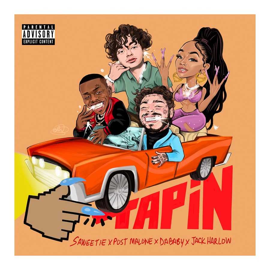 Saweetie Ft. Post Malone, DA BABY & Jack Harlow - Tap In